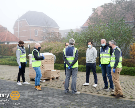 Mooie opbrengst actie afhaalontbijt van Rotaryclub Westerlo 