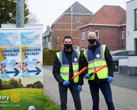 Mooie opbrengst actie afhaalontbijt van Rotaryclub Westerlo 