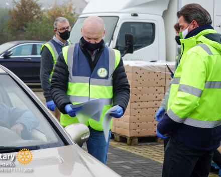 Mooie opbrengst actie afhaalontbijt van Rotaryclub Westerlo 