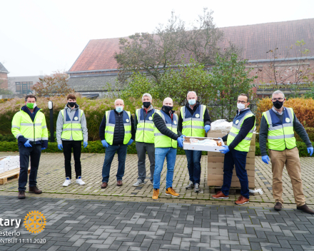 Mooie opbrengst actie afhaalontbijt van Rotaryclub Westerlo 