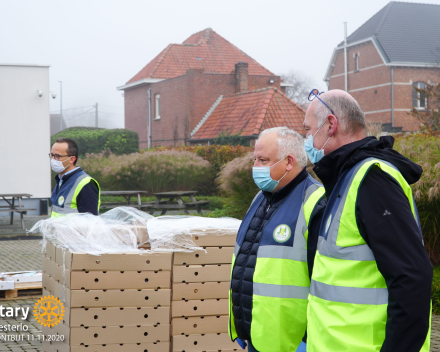 Mooie opbrengst actie afhaalontbijt van Rotaryclub Westerlo 