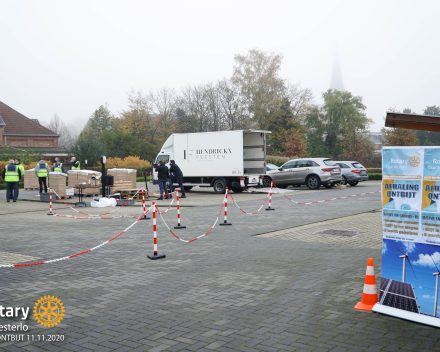 Mooie opbrengst actie afhaalontbijt van Rotaryclub Westerlo 