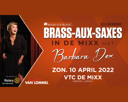 Brass-aux-Saxes in the Mixx met Barbara Dex