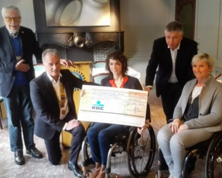 Rotary Club Westerlo schenkt 35.000 euro van RNC 2017